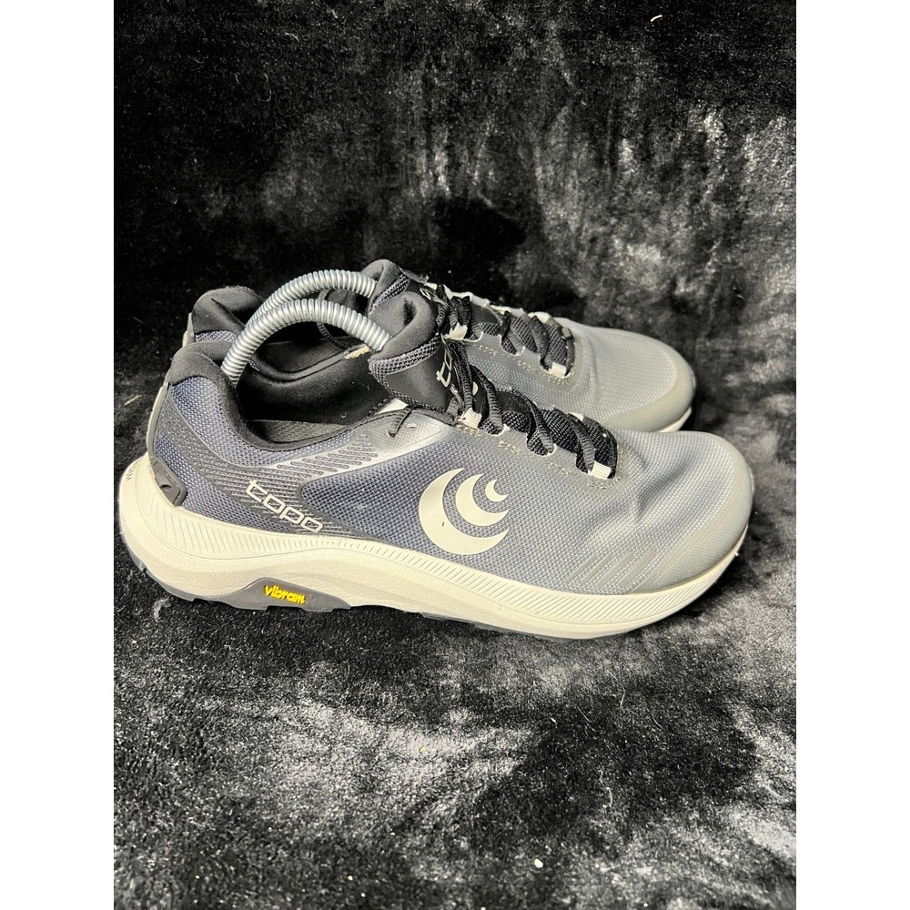 Topo Athletic MT-5 Womens US 10.5 Running Shoes Charcoal Gray Lace-Up Sneakers - Picture 3 of 7